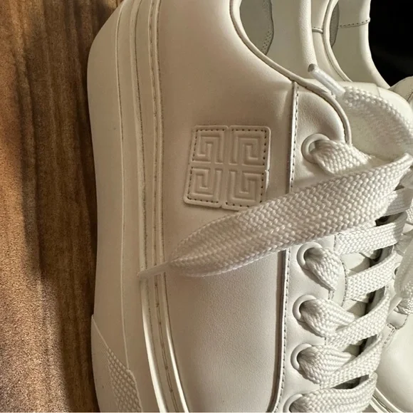 Givenchy White Platform Sneakers - Picture 7 of 8